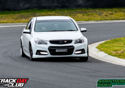VF Commodore on track with Track Day Club