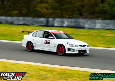 Commodore on track with Track Day Club